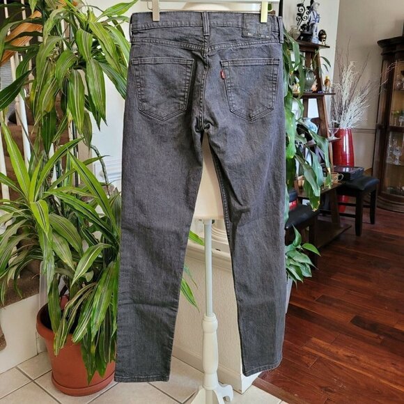 Levi's Sz 32x34 Men's 511 Slim Fit Jeans Gray Wash EUC Casual Everyday Wear - Picture 2 of 10